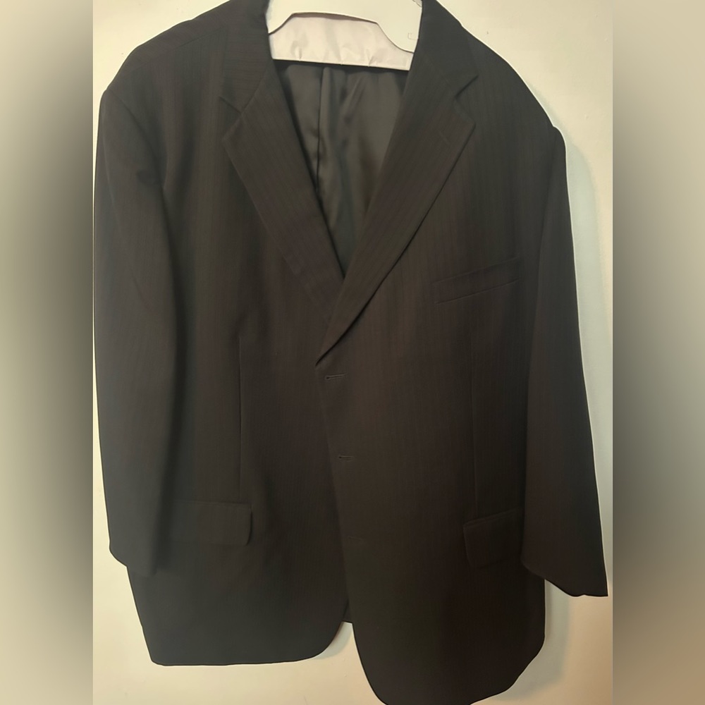 Kenneth Morton Men’s Sport Coat / Blazer pinstriped.